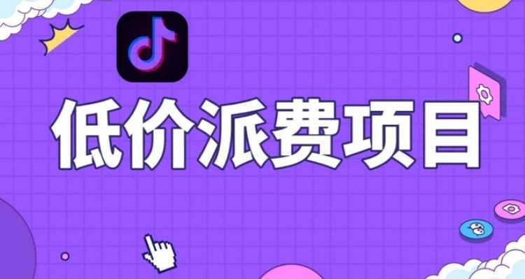 抖音低价派单项目,0门槛,日入1000+很轻松,小白可操作【揭秘】